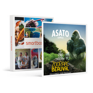 SMARTBOX - Coffret Cadeau Billets pour le ZooParc de Beauval 2026 : 2 entrées adulte et 1 entrée enfant pour 2 journées - Multi-thèmes