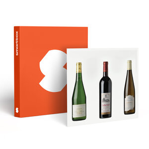 SMARTBOX - Coffret Cadeau Coffret de 3 bouteilles de vin du Pays nantais livré à domicile - Gastronomie