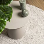 vidaXL Tapis shaggy PAMPLONA poils longs moderne crème 60x110 cm