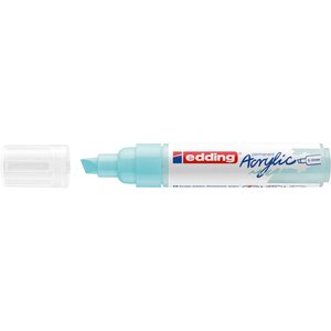 Marqueur acrylique large 5000 bleu pastel 5-10 mm EDDING