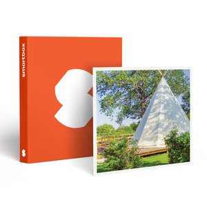 SMARTBOX - Coffret Cadeau 2 jours insolites en famille dans un tipi près des volcans d'Auvergne - Séjour