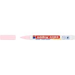 Marqueur Craie Liquide 4085 Rose Pastel Pointe Ronde 1-2 mm x 5 EDDING