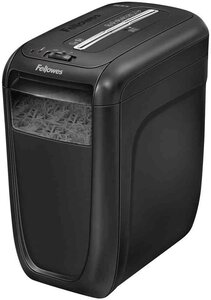 Destructeur Powershred 60Cs Coupe Croisée 4x50 mm 10 Feuilles Noir FELLOWES
