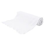 vidaXL Membrane géotextile blanc 1 x 50 m fibre de polyester