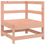 vidaXL Salon de jardin 6 Pièces bois massif douglas