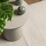 vidaXL Tapis IZA poils courts style scandinave crème 100x200 cm