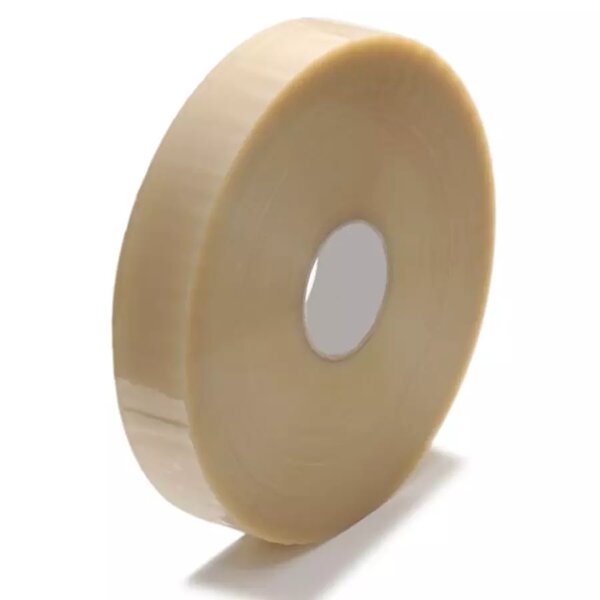 Ruban adhésif PET 85 recyclé – paquet de 4 rouleaux 75 mm x 1500 m transparent 19 µ réduction matière plastique – Bulteau Systems