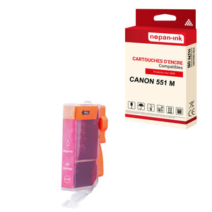 Nopan-ink - x1 cartouche canon cli 551 xl cli 551xl compatible