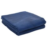 vidaXL Tapis de sol de camping bleu 6x3 m