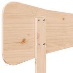 vidaXL Tête de lit 75 cm bois massif de pin