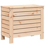 vidaXL Repose-pied de jardin 62x31 5x52 cm bois de pin massif