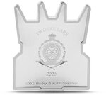 Pièce de monnaie en Argent 2 Dollars g 31.1 (1 oz) Millésime 2025 Transformers Heads SOUNDWAVE