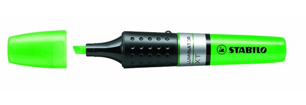 Surligneur LUMINATOR Niveau Visible Pte Biseautée Vert STABILO