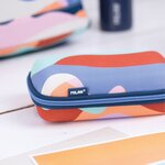 Trousse ovale semi-rigide série The Fun Multicolore