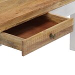vidaXL Table basse 110x50x40 cm Bois de manguier massif