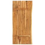 vidaXL Dessus de meuble-lavabo de salle de bain Acacia 140x52x2 5 cm
