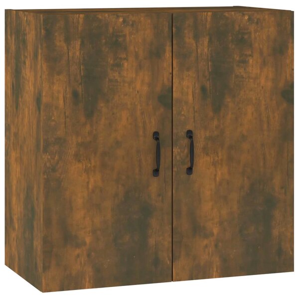 vidaXL Armoire murale Chêne fumé 60x31x60 cm Bois d'ingénierie