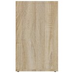 vidaXL Armoire à chaussures Chêne Sonoma 52 5x30x50 cm