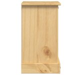 vidaXL Table de chevet Corona 35x32 5x58 cm bois de pin massif