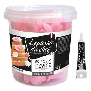 Colorant alimentaire en poudre rose 40g - L'Épicerie du Chef