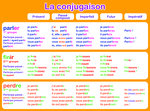 67-1103-B Carte Pédagogique Bon Anniversaire avec Crayon de couleur aléatoire et Enveloppe Jaune J'apprends et je révise les Conjugaisons des verbes parler finir perdre pour Enfants CE1 CE2 6 7 8 ans