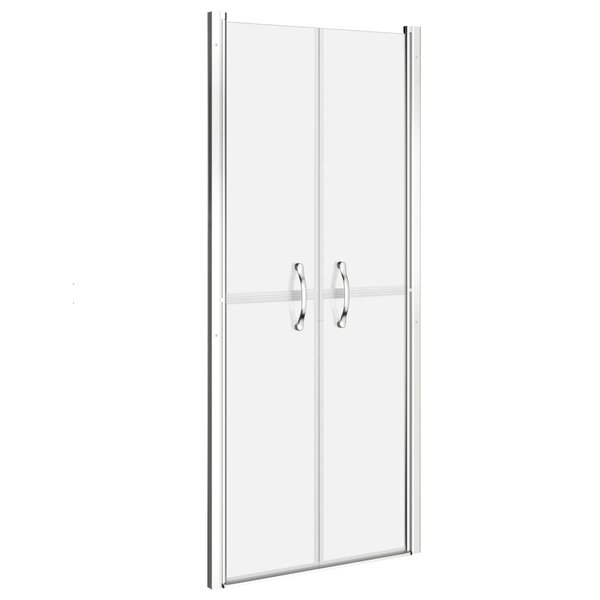 vidaXL Porte de douche ESG dépoli 101x190 cm
