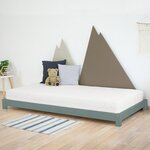 Lit enfant TEENY 120 x 190 vert sauge