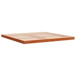 vidaXL Cadre de lit cire marron 200x200 cm bois de pin massif
