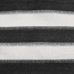 vidaXL Filet brise-vue anthracite et blanc 1 8x25 m PEHD 75 g/m²
