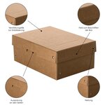 Purebox Nature A5 100mm - Brun - X 5 - Falken