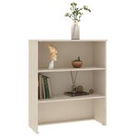 vidaXL Dessus de buffet HAMAR Marron miel 85x35x100 cm Bois de pin