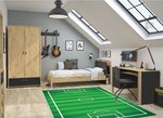 Tapis enfant SOCCER 120 x 160 cm - Vert