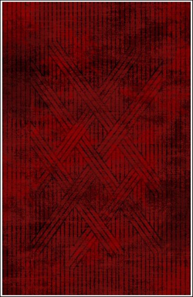 Tapis de salon FISUN 300 x 400 cm - Rouge