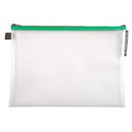 Pochette À Fermeture Éclair En Plastique Souple - Couleurs Assorties - X 10 - Exacompta