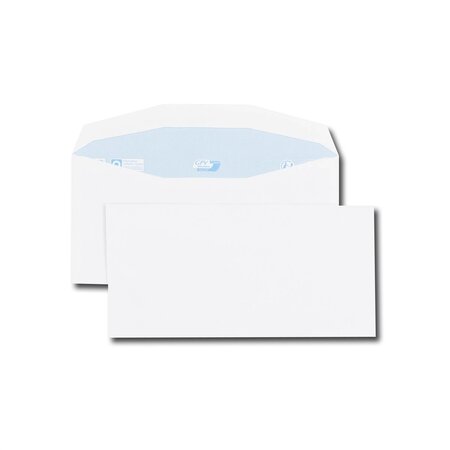 Boite de 1000 enveloppes patte trapèze blanches C6/C5 115x229 80 g/m² gommées GPV