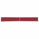 vidaXL Auvent latéral rétractable de patio 140x1200 cm Rouge