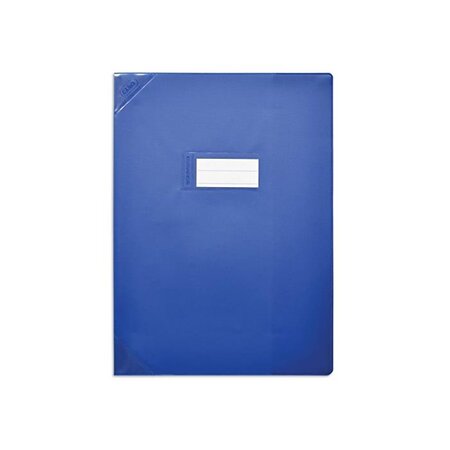Protège-cahier PVC 150 Strong Line A4 (21x29,7 cm) opaque bleu ELBA