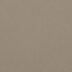 vidaXL Coussin de banc de jardin taupe 100x50x4 cm tissu oxford