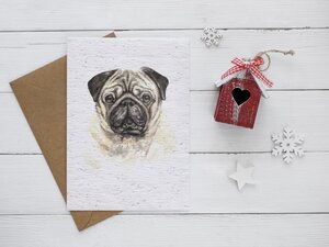 Carte à planter nos amis les chiens