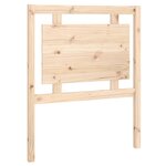 vidaXL Tête de lit 80 5x4x100 cm Bois massif de pin