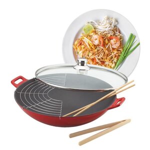 TEFAL L2317702 Wok Ingenio Elegance - Ø 26 cm - La Poste