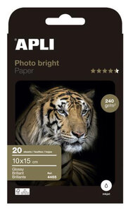 Papier Photo Br.240Gr.10X15Cm 20  Feuilles