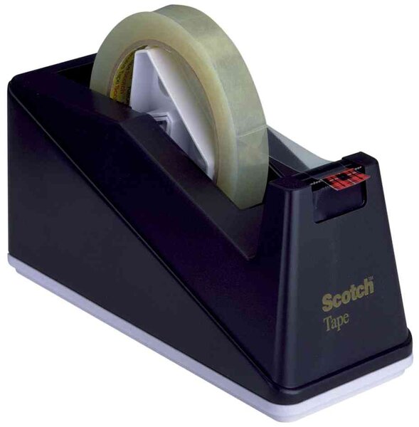Dévidoir de table c10 double bague livré vide pour rlx 66 m noir scotch
