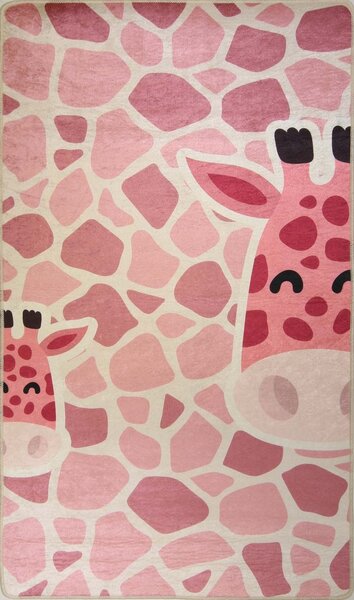Tapis pour Enfant 120 x 160 cm - Rose