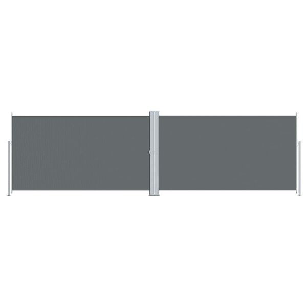 vidaXL Auvent latéral rétractable Anthracite 180x600 cm