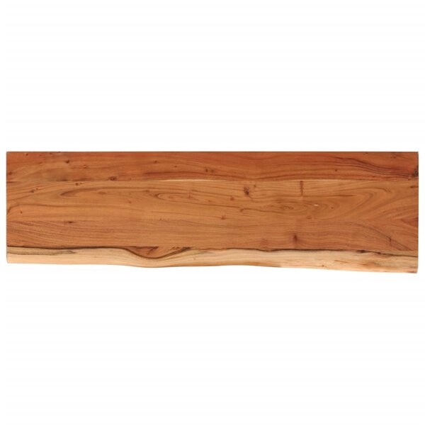 vidaXL Dessus de table 140x40x3 8 cm rectangulaire bois massif acacia
