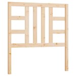 vidaXL Tête de lit 106x4x100 cm Bois massif de pin