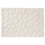 Sealskin Tapis de bain Pebbles Coton 60x90 cm Ivoire