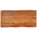 vidaXL Table de salle à manger 140x70x76 cm Bois d'acacia solide