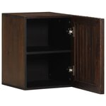 vidaXL Armoire murale de salle de bain 38x34x48cm brun manguier massif